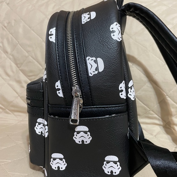 Loungefly Black and White Stormtrooper Backpack main image 4
